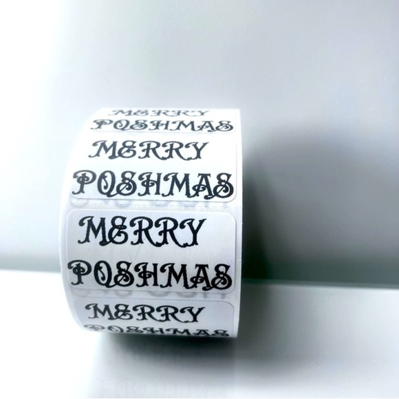 STICKERAFT Other - Pack of 100 stickers |Poshmark stickers Christmas stickers Packaging Su…